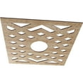 thumbnail image 2 of Ekena Millwork 22"OD x 5 3/4"ID x 3/8"T Chevron Wood Fretwork Pierced Ceiling Medallion, Red Oak, 2 of 16