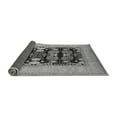 thumbnail image 2 of Ahgly Company Indoor Round Oriental Gray Industrial Area Rugs, 5' Round, 2 of 4