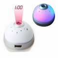 thumbnail image 1 of Ceiling Projector Alarm Clock with Mood Light and LED Stars, Simple and Practical Digital Clock_Perfect Gift, 1 of 5