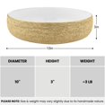 thumbnail image 5 of Torre & Tagus Brava Gold Spun Textured 10" Bowl, 5 of 8
