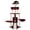 Black/Red, variant on Armarkat Real Wood Cat Tree A5806 Beige with Sisal Rope