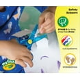 thumbnail image 3 of Crayola My First Safety Scissors Designed for Preschoolers, 3 Count, 3 of 9