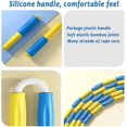 thumbnail image 3 of Soft Beaded Skipping Rope, Adjustable Tangle-free Segmented Fitness Jump Rope For Men, Women, Children And Students (blue8.2 Feet, 250 Cm), 3 of 5