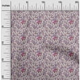 thumbnail image 2 of oneOone Polyester Spandex Light Gray Fabric Floral Fabric For Sewing Printed Craft Fabric By The Yard 56 Inch Wide, 2 of 5