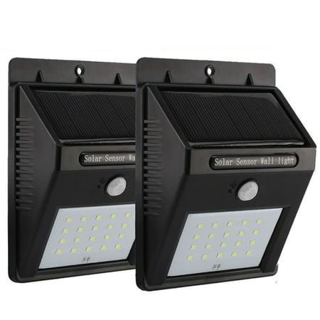 

TOPCHANCES 40LED Solar Motion Sensor Lights Wireless Outdoor Wall Lights Outdoor Security Wall Mount Light Waterproof for Garden Patio (2 Packs)