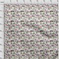 thumbnail image 4 of oneOone Cotton Poplin Green Fabric Abstract Craft Projects Decor Fabric Printed By The Yard 42 Inch Wide, 4 of 5