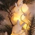 thumbnail image 6 of QuanTara LED Easter Bunny String Lights, 10 LED Multicolor Fairy Lights for Patio Room Window Decoration, Indoor Outdoor Party Pendant for Home, Wedding, Easter Party Decor, 6 of 6