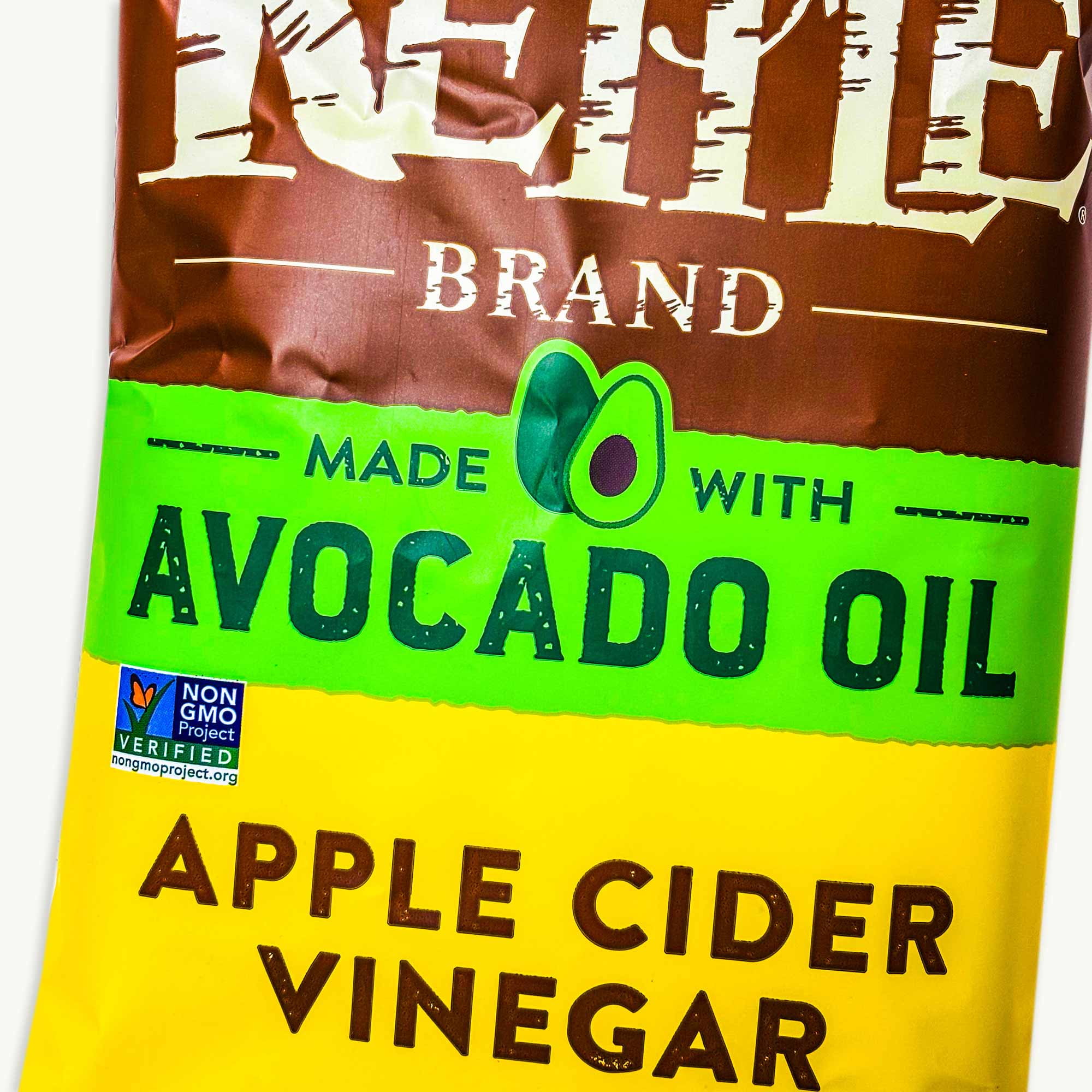 Kettle Avocado Oil Apple Cider Vinegar Potato Chips (6.5oz, 3 bags) - Salt Vinegar Kettle Potato Chips 2oz - 4 Items
