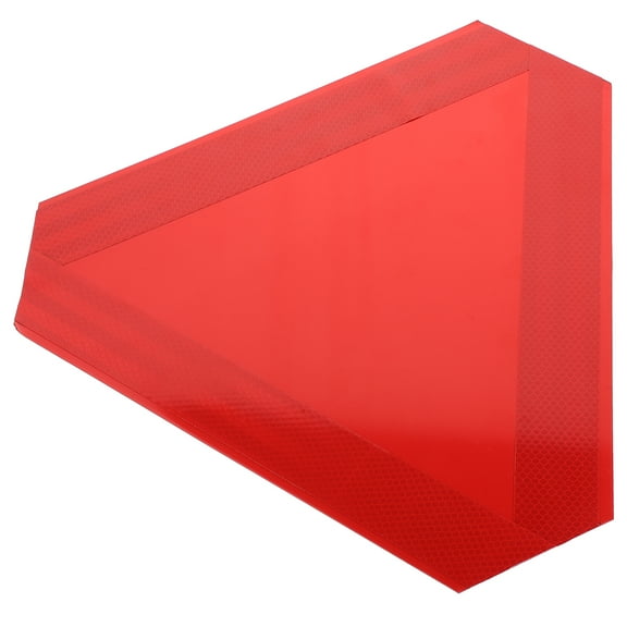 Slow Moving Vehicle Sign for Caution Reflector Stop Signs Red