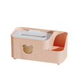 thumbnail image 2 of 2 in 1 Desktop Facial Tissue Box Divided Space Saving Holder for Tissue Paper TV Remote Pencils Sticky Notes, 2 of 2