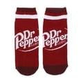 thumbnail image 2 of Dr Pepper Soda Logos Women's 5-Pair Ankle Socks, 2 of 7