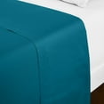 thumbnail image 2 of Mellanni California King Flat Sheet Only, Hotel Luxury Soft Microfiber Top Sheet, 1 Piece, Teal, 2 of 7