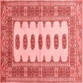 thumbnail image 1 of Ahgly Company Indoor Square Southwestern Red Country Area Rugs, 7' Square, 1 of 4