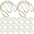 thumbnail image 3 of WHAMVOX 50pcs Small Paper Clips Headphone Shaped Bookmark Clips Flexible Paperclips Small Paper Clips, 3 of 8