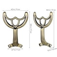 thumbnail image 2 of AURARMLET Ceiling Fan Blade Bracket Replacement, Coffee, Size 17.00x11.00x4.50cm, 2 of 8