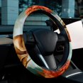 thumbnail image 6 of Kangaroo 14.5 Inch Printing PVC Leather Car Wheel Cover, Steering Wheel Cover, Auto Accessories, 6 of 6