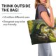 thumbnail image 2 of Fotbe Deep Forest Stone Green Dragon Bolsa Tote Estética de Lona con Estampado para Mujer - Bolsa Reutilizable de Hombro Casual para Vacaciones, Compras, Trabajo y Gimnasio, 2 of 8