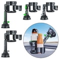 thumbnail image 4 of Car Cup Holder Strong Large Suction Cup Car Windshield Holder Bucket Base PVC Drink Cup, 4 of 8