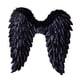 thumbnail image 4 of Alas de ángel de plumas para adultos, disfraz cómodo y elegante para Halloween., 4 of 9