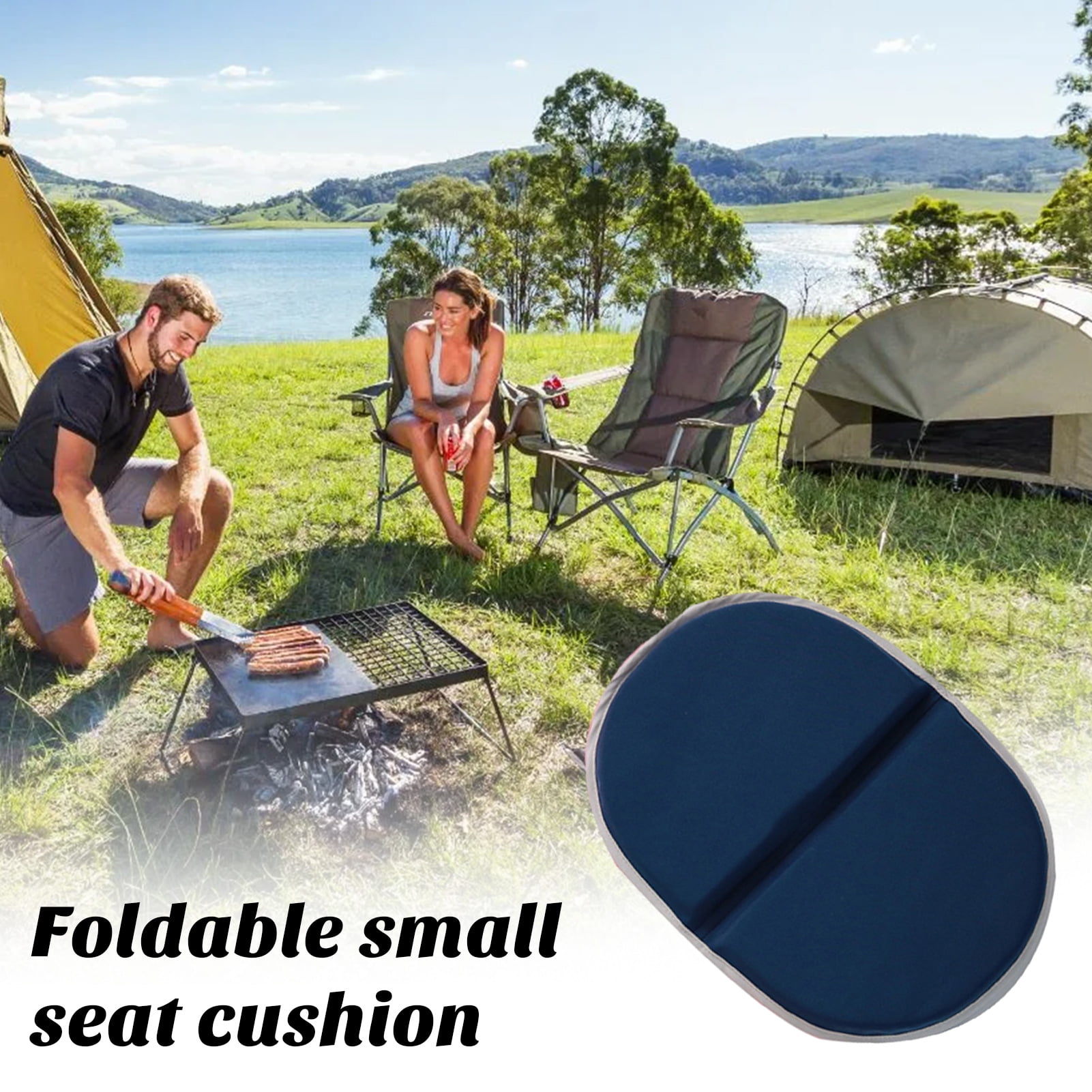 Waterproof Seat Cushion Compact Outdoor Seating Solution Small Seat Cushion Portable Foldable Mat Waterproof Non slip Mini Seat Pad for Outdoor Walmart