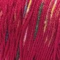 thumbnail image 2 of Red Heart Super Saver Medium Acrylic Yarn, Speckle Cherry Red, 10oz 482yd, 2 of 4