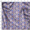 thumbnail image 4 of Soimoi polyester Crepe Fabric Leaves & Anemone Floral Print Sewing Fabric Yard 42 Inch Wide, 4 of 5