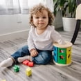 thumbnail image 4 of Melissa & Doug Match and Roll Wooden Shape Sorter Skill-Building Learning Toy With 13 Pcs, 4 of 11