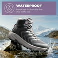 thumbnail image 4 of NORTIV 8 Women's Hiking Boots Waterproof with Arch Support Sneakers Walking Outdoor Comfortable Lightweight Boot Echo Mid, 4 of 10