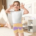 thumbnail image 7 of joogoo Ice Cream Purple Girls Lined Shorts Bike Dance Bottoms 6T, 7 of 7