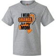 thumbnail image 3 of Inktastic I Wear Orange For My Mom Multiple Sclerosis Awareness Youth T-Shirt, 3 of 5