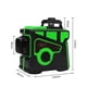 thumbnail image 2 of Nivel Láser De 12 Líneas, Láser Verde 3D Giratorio De 360 ​​°, Herramienta De Medida De Autonivelación De 12 Líneas, Luz De Alta Precisión 3D Minnieouse HA019653-00, 2 of 6