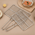 thumbnail image 4 of Grille Plate pour Braai Maintient Solidement la Nourriture pour Grillades Barbecue en Plein Air, 4 of 7