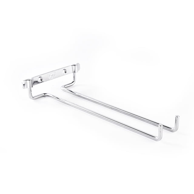 Soporte para Copas de Un Riel, Soporte para Copas de Vidrio de Hierro Montado en la Pared de Una Sola, Estantes para Copas de Vino, Estante de Almacenamiento para Cocina,