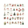 thumbnail image 5 of U8MO Mixed Cute Christmas Enamel Charms Pendant Bracelet Neacklace For Jewelry Making-3# mix 20pcs, 5 of 8