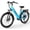 Blue, variant on Hiboy EX9 Electric Bike for Adults, 750W Motor 48V 11.6Ah Removable Battery, 26" Step-Thru E-Mountain Bike up to 28MPH 62-Mile Range, UL 2849 Certified