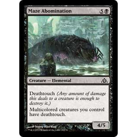 MtG Dragon's Maze Common Maze Abomination (Foil)
