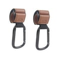 thumbnail image 1 of 2 Pieces Hooks Clip Accessories Multifunction For Hanging Bags Light Brown, 1 of 8