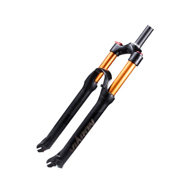 Soidarity Horquilla de bicicleta Solo Air con ajuste de rebote suspensión delantera 26/27. 5er herramienta ajustable de liberación rápida de Ciclismo Oro 26 pulgadas tipo 1 Soidarity OD001254-01B