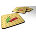 thumbnail image 1 of ""Los tesoros de Caroline Cerezas en tejido de cesta Posavasos decorativos 3.5 Multicolor"", 1 of 1