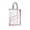 Pink, variant on Dongrere Clear PVC Tote Bag with Handles, Standable Waterproof File Storage Bag, Document Organizer for Office Home College Use, Pink
