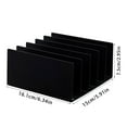 thumbnail image 3 of Desktop File Sorter Metal Magazine Rack Desk File Organizer for Office Paper Storage and Document Management, 3 of 11