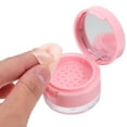 thumbnail image 4 of MRLESS Portable Plastic Powder Cases with Mirror, 2 Sets Travel Makeup Compact Storage Boxes, 4 of 7
