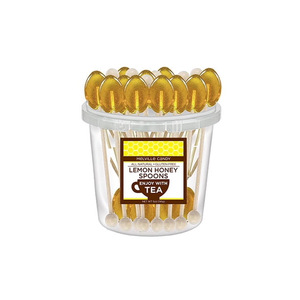 All Natural Honey & Lemon Tea Spoons: 50 Count - Walmart  