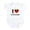 Cloud White, variant on CafePress - I Love Gingers Body Suit - Baby Light Bodysuit, Size Newborn - 24 Months