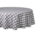 thumbnail image 1 of Design Imports CAMZ36887 Nappe à Carreaux 70 Po. - Gris & Blanc, 1 of 1