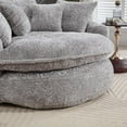 thumbnail image 3 of Modern Oversized and Fluffy Sofa Bed with Pillows, 3 of 8