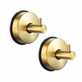 thumbnail image 1 of ZheElen 2pieces Window Mirror Suction Hooks Stylish And Functional Decoration Essential Suction Hooks gold, 1 of 6