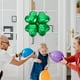 thumbnail image 5 of RomaMX 50 piezas encantador corazón forma trébol de cuatro hojas globos decoración globo fiesta para boda cumpleaños festival (verde), 5 of 7