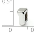 thumbnail image 4 of 925 Sterling Silver Charm For Bracelet Kids Number 1 Bead Kid Line, 4 of 8