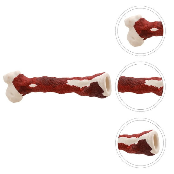 STRANDCHIC Rubber Dog Bone Chew Toy for Pets, 1 Piece, and Chewing Fun